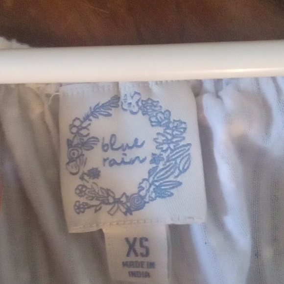 BLUE RAIN pretty Blouse top - Picture 11 of 16